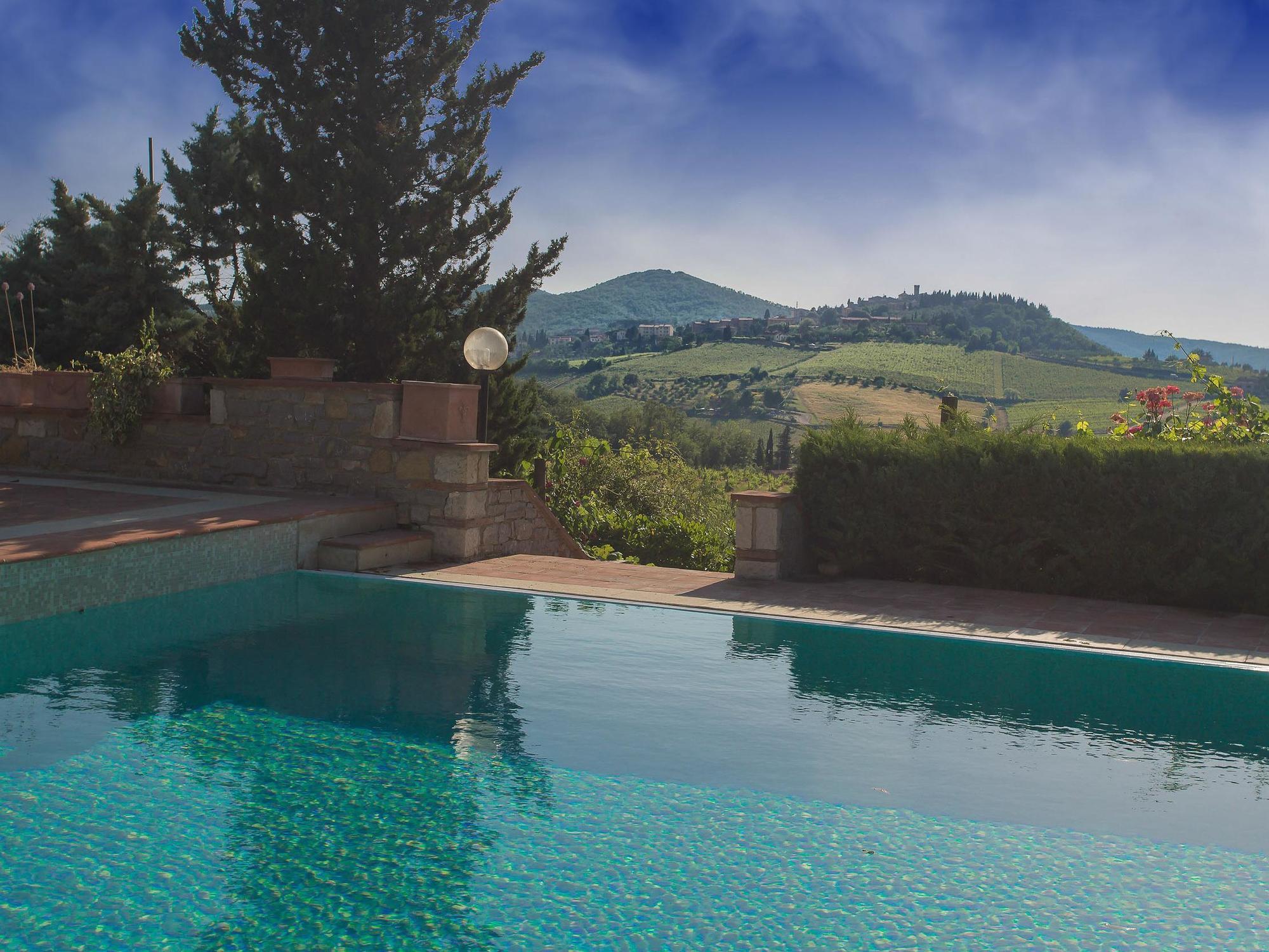 Гостьовий будинок Relais Santa Cristina Радда-ін-К'янті Екстер'єр фото