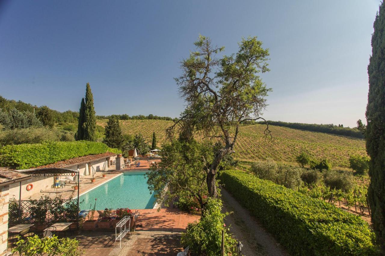 Гостьовий будинок Relais Santa Cristina Радда-ін-К'янті Екстер'єр фото