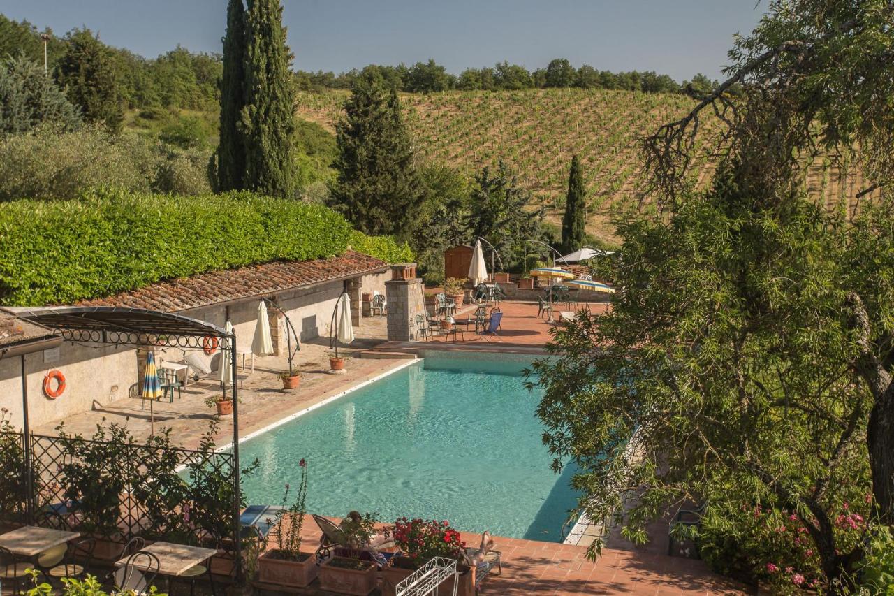 Гостьовий будинок Relais Santa Cristina Радда-ін-К'янті Екстер'єр фото